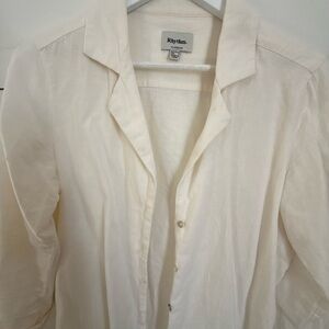 Rhythm Off-White Classic Shirt